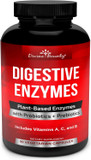 Digestive Enzymes With Probiotics & Prebiotics - Digestive Enzyme Supplements W Lipase, Amylase, Bromelain - Support A Healthy Digestive Tract For Men And Women  90 Vegetarian Capsules