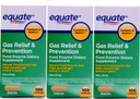 Equate Gas Bloating Relief And Prevention, Food Enzyme Dietary Supplement, 300 Count