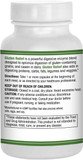 Gluten Relief Plus  90 Vegetarian Capsules - Gluten Digestion Support  Premium Natural Digestive Enzyme Formula - Contains Dpp-Iv Enzyme Complex  Ast Enzymes