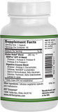 Gluten Relief Plus  90 Vegetarian Capsules - Gluten Digestion Support  Premium Natural Digestive Enzyme Formula - Contains Dpp-Iv Enzyme Complex  Ast Enzymes