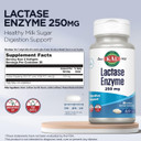Kal Lactase Enzyme 250 Mg, Healthy Digestion Support For Lactose Intolerance, Liquid-Filled Activgels Made Without Soy, 250 Fcc Units, 30 Servings, 60 Softgels