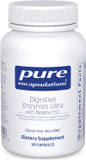 Pure Encapsulations Digestive Enzymes Ultra With Betaine Hcl - Vegetarian Digestive Enzyme Supplement To Support Protein, Carb, Fiber, And Dairy Digestion* - 180 Capsules