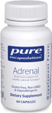 Pure Encapsulations Adrenal Cortex Supplement - Supplement To Support Cortisol Health, Energy Levels, Stress Moderation, And Adrenal Gland Function* - With Bovine Whole Adrenal & Cortex - 60 Capsules