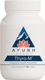 Ayush Herbs Thyro-M, Doctor-Formulated And Certified-Organic Ayurvedic Herbal Supplement To Balance Thyroid Function And Promote Healthy Energy Levels, 120 Vegetarian Tablets