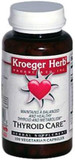 Kroeger Herb Thyroid Care Capsules, 100 Count