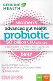 Genuine Health Daily Probiotics For Women, 50 Billion Cfu, 15 Diverse Strains, Non Gmo, Dairy Free, Gluten Free, Soy Free, Vegan Delayed-Release Capsules, For Advanced Gut Health, 30 Countwomen'S Daily
