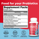 Health Plus Prebiotic Formula - Probiotics + Prebiotics + Digestive Enzymes - Gluten Free, Dairy Free, Natural Herbal Ingredients (180 Capsules, 60 Servings)