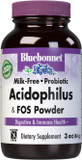 Bluebonnet Probiotic Acidophilus Plus Fos Powder, 3 Ounce