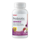 Gnc Probiotic Chewable With 1.5 Billion Cfus - Vanilla Berry, 100 Tablets, Daily Probiotic Support