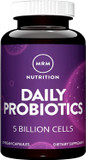 Mrm Nutrition Daily Probiotics | Intestinal + Immune Health | Prebiotics + Postbiotics | 5 Billion Cells | Good Bacteria For Gut Health| 16 Bacterial Strains | Shelf Stable | 30 Servings