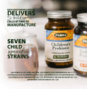 Flora - Udo'S Choice Children'S Probiotic Blend, With Seven Child-Specific Strains, 5 Billion Cells Of Raw Probiotics, Formulated For Ages 5-15, Regain And Retain Gut Health, 60 Capsules