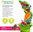 Healthy Delights Naturals - Organic Greens Plus Probiotics Powder - Naturally Boost Energy - Usda Organic - Delicious Berry Flavored - 30 Servings