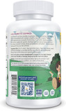 Nordic Naturals Kids Nordic Flora Probiotic Gummies, Merry Berry Punch - 60 Gummies - 1.5 Billion Cfu & Prebiotic Fiber - Non-Gmo, Vegan - 30 Servings