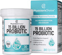 Physician'S Choice Beginner Probiotics 15 Billion Cfu - 6 Diverse Strains & Organic Prebiotics, Designed For Overall Digestive Health And Supports Occasional Constipation, Diarrhea, Gas & Bloating