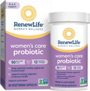 Renew Life Women'S Probiotic Capsules, 50 Billion Cfu Guaranteed, Supports Vaginal, Urinary, Digestive And Immune Health*, L. Rhamnosus Gg, Dairy, Soy And Gluten-Free, 60 Count60 Count (Pack Of 1)