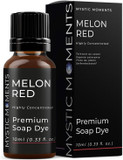 Mystic Moments Melon Red Soap Dye 10ml