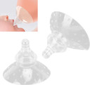 Nipple Shield, Silicone Nipple Shield 2Pcs Shields Nipple Protector Silicone Breast Shields For Breastfeeding