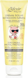 E'LIFEXIR Baby Care - Baby and Child Sun Cream | Hydrating, Nourishing, Water Resistant | Sunscreen UVA/UVB/IR-A | 100% Mineral Filters (Yellow )