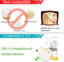 Pumpmom Replacement Tubing For Medela Maxflow, Only Compatible With New Pump In Style Maxflow Breast Pump Parts
