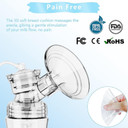 Lulia Double Electric Breast Pumps,Dual Electric Breastfeeding 3 Modes & 4 Levels Ultra-Quiet Bpa Free, Rechargeable Breast Milk Pump For Home And Travel, 1

Size: All Set