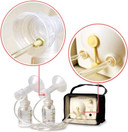 Extra Long Replacement Tubing For Medela Pump In Style And New Pump In Style Advanced Breast Pump - Bpa Free, (1 Retail Package Contain 2 Tubes), 54 Inches Long