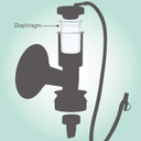 Replacement Silicone Diaphragms For Ameda Purely Yours Breastpump; Can Replace Ameda Silicone Diaphragms (17147); Made By Maymom, 4 Ct