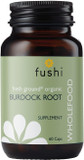 Fushi Organic Burdock Root (Arctium) Capsules, 60 Caps | Fresh-Ground Whole Food | Indigenously Sourced, Ethical, Vegan, Made in The UK