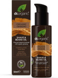 Dr Organic Ginseng Beard Oil, Soften, Condition, Soothe, Natural, Vegan, Cruelty-Free, Paraben & Sls-Free, Organic, 50Ml
