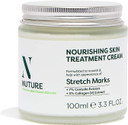 NUTURE Stretch Mark Cream, Nourishing Cream For Body Skin Care 100ml, Quickly Absorbed, Contains Shea Moisture, Collagen, Cica Extract, Coconut Oil & Centella, Firmer Toned Skin