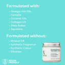 NUTURE Stretch Mark Cream, Nourishing Cream For Body Skin Care 100ml, Quickly Absorbed, Contains Shea Moisture, Collagen, Cica Extract, Coconut Oil & Centella, Firmer Toned Skin