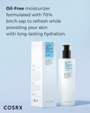 COSRX Daily Acne Facial Moisturizer with Birch Sap, 3.38 fl.oz / 100ml, Hydrating moisturizer for all skin types, Korean skincare, Paraben free