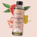 Fushi Pomegranate 80%+ Omega 5 Oil 50ml | Virgin & Fresh-Pressed | Best for Pigmentation, Wrinkles & Dry Skin | Clear, Golden Yellow Coloured Oil | Filtered for Clarity |Ethical, Vegan, Made in the UK