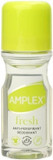 TWELVE PACKS of Amplex Fresh Anti-Perspirant Deodorant Roll On 50ml