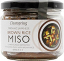 Clearspring Pasteurised Organic Japanese Brown Rice Miso Paste, 300g