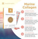 Healthspan Marine Collagen 500mg (120 Tablets) | Hydrolysed Type I Marine Collagen | Support Your Skin, Bones & Joints | Added Benefits for Skin & Beauty | with Vitamin C