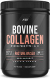 Grass Fed Collagen Protein Powder - Type I & Iii Pasture Raised Bovine Hydrolysed Collagen Peptides - Halal, Kosher, Unflavoured, 400G