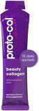 Proto-Col Beauty Collagen Supplements for Women - 10,000mg Bovine Collagen Peptides with Hyaluronic Acid, Vitamins and Minerals - Red Berry Flavour - 15 Sachets