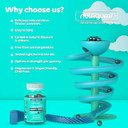 Happy Fibre (Inulin) Chicory Root Prebiotic Gummy | Mixed Berry Flavour | 60 Vegan Gummies | Zero Added Sugar | 3.8G Fibre | Gut Health And Digestive System Support By Nutrigumsã¢Â®