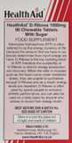 HealthAid Vegan D-Ribose 1000mg Tablets - (Pack of 90 Tablets)