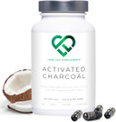 High Strength Activated Charcoal Capsules | 334mg Per Capsule (not Tablets) | 3 Month Supply | for Bloating Relief, Gas, Digestion, Flatulence, Detox | 100% Coconut Charcoal