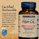 Wileyã¢ÂS Finest Prenatal Dha 720Mg Epa + Dha Omega-3 Natural Wild Alaskan Fish Oil Food Supplement 60 Capsules
