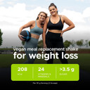 USN Diet Fuel Vegan Chocolate 880g: Dairy Free Vegan Meal Replacement Shake & Vegan Protein Powders