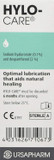 HYLO Care  Preservative Free Lubricating Eyedrops - with Sodium Hyaluronate and Dexpanthenol to Aid Healing of Eye Surface After Surgery or Injury - 10ml