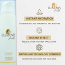 4 Elements for life Eye Contour Serum with Hyaluronic Acid, 30 ml Moisturises, Tightens and Protects the Eye Contour. The result is especially noticeable on tired and ageing skin