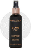 Makeup Revolution Glow Fix, Illuminating Fixing Spray For Longer Lasting Makeup, 100ml