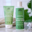 Urtekram Wild Lemongrass Refreshing Micellar Water Cleanser- For Normal To Combination Skin - Blown Away Range - Vegan, Organic & Natural Origin (250 Ml)