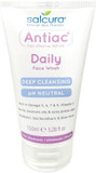Salcura Natural Skin Therapy, Antiac Daily Face Wash, Effective Daily Cleansing For Skin Prone To Acne & Blemishing, Leave Your Skin Soft, Supple & Cleansed, No Nasties 150ml