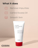 Cosrx Ac Collection Calming Foam Cleanser, 150Ml | Facial Cleanser For Acne Prone Skin | For Sensitive, Blemish Prone Skin | Animal Testing Free, Paraben Free, Korean Skincare