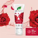 Dr Organic Rose Otto Face Scrub, Exfoliating, Mature Skin, Mens, Womens, Natural, Vegetarian, Cruelty-Free, Paraben & Sls-Free, Organic, 125Ml