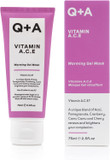 Q+A Vitamin A.C.E. Warming Gel Mask, An Antioxidant Rich Face Mask Packed with Super Food Ingredients, 75ml